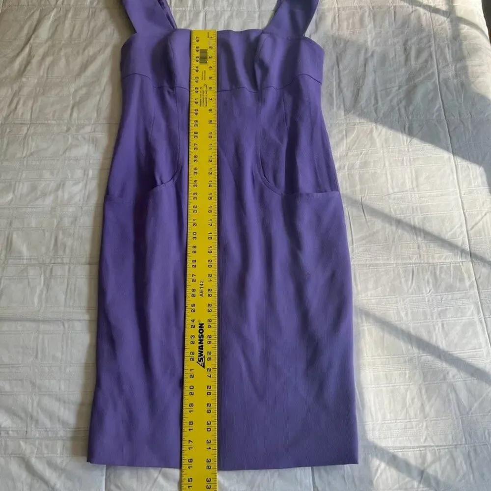 1997 Purple Chanel Sheath Dress